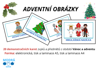 Adventní obrázky s Maxíkem: Zábavné aktivity pro děti!